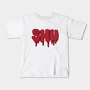 sheart glitter drip Kids T-Shirt